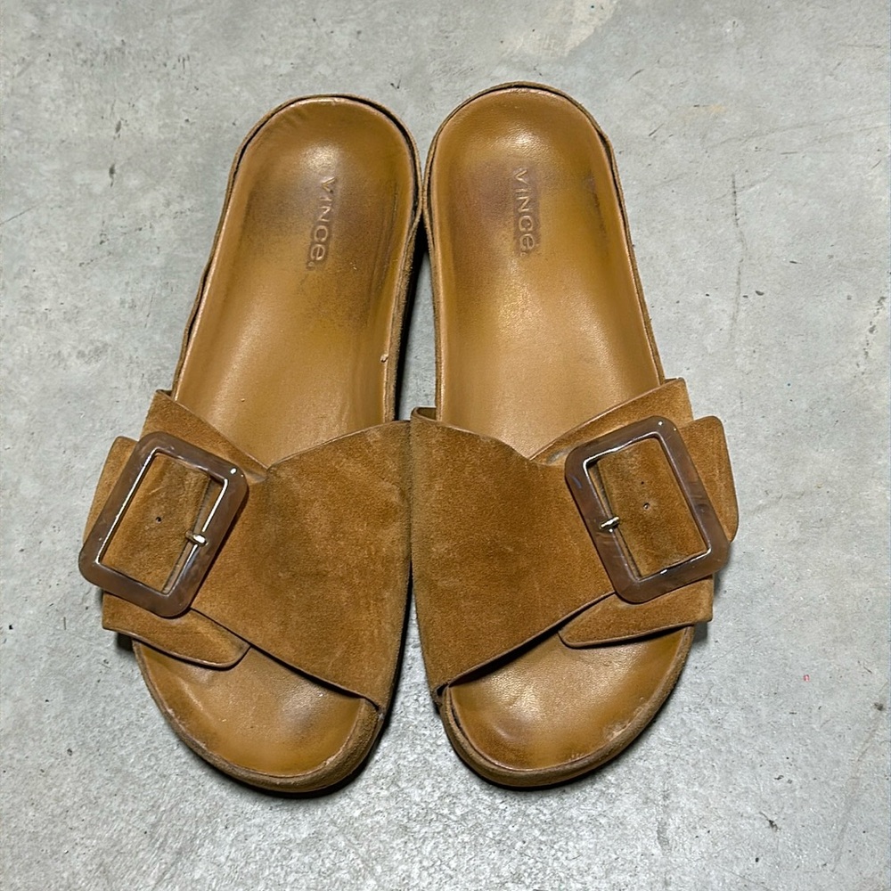 Vince women’s suede slide sandals‎ / Size 9M / Box 24